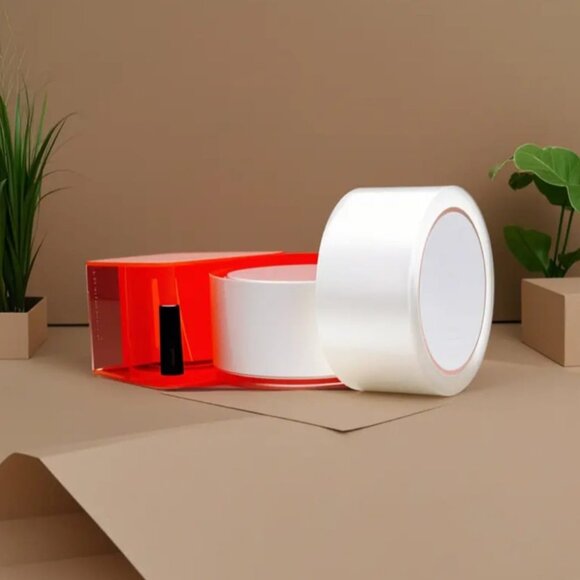 6 ROLLS 2" x 110 Yards (330ft) Clear Carton Sealing Packing Package Tape- 2Mil - Picture 4 of 4